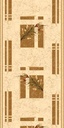 Дорожка Da Vinci Современный 5442 Бежевый