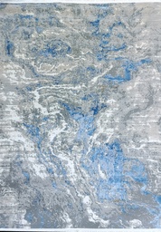 Ковер Лакшери современный 27722_23346 серый